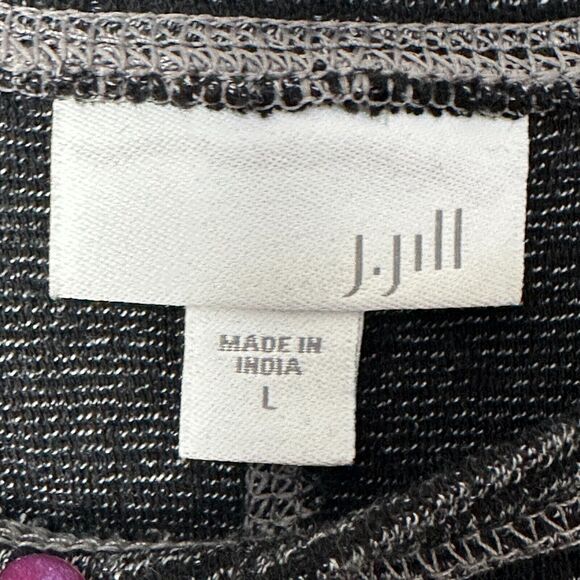 J. Jill Striped Sweater Dress Pullover Crewneck - Picture 7 of 9